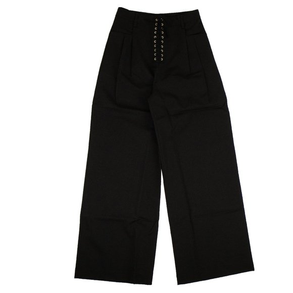 UNRAVEL PROJECT Black Wide Leg Pants Size XS $860 - Picture 1 of 5